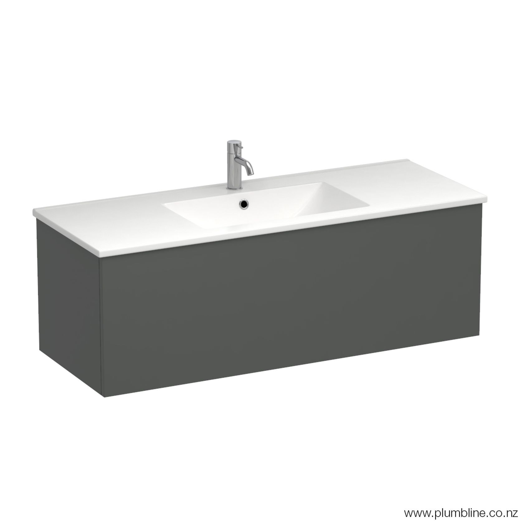 Reflex 1200 1 Drawer Wall Vanity gallery detail image