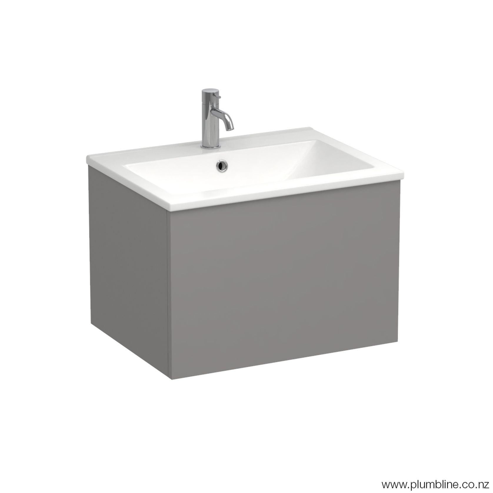 Reflex 600 1 Drawer Wall Vanity gallery detail image