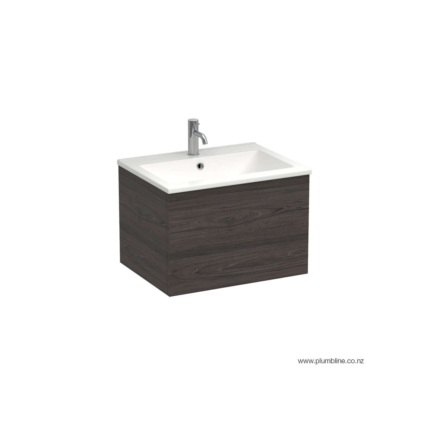 Reflex 600 1 Drawer Wall Vanity gallery detail image