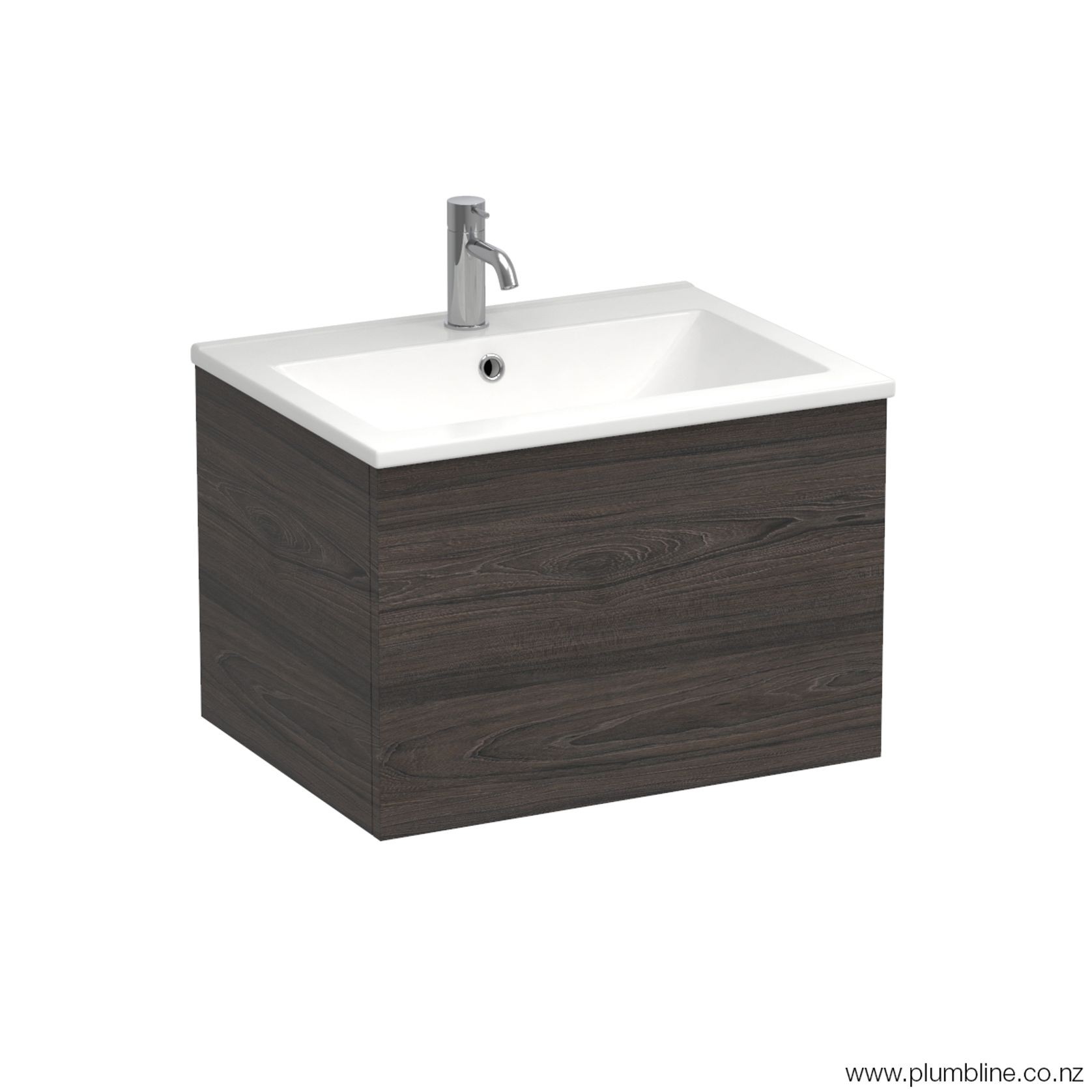 Reflex 600 1 Drawer Wall Vanity gallery detail image