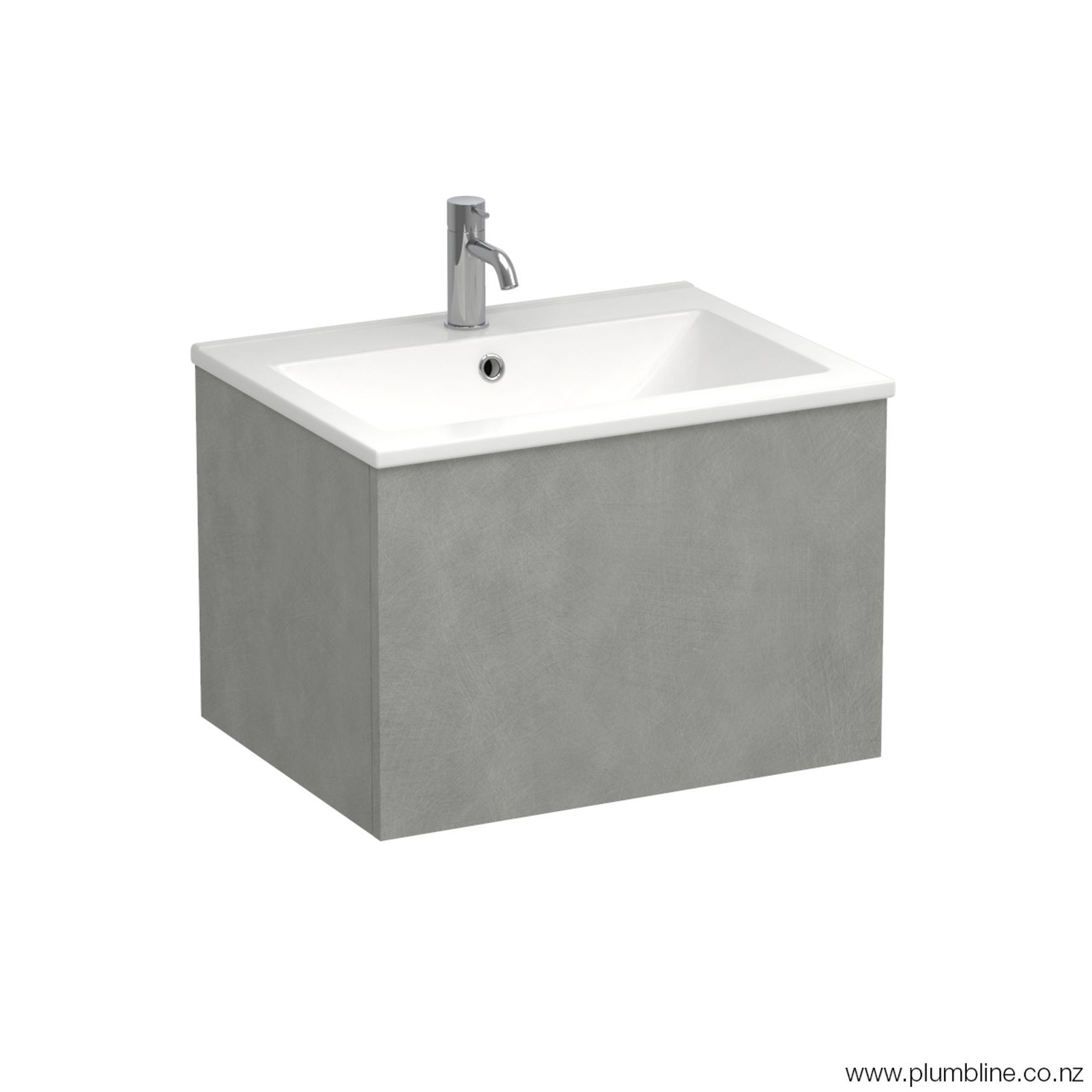 Reflex 600 1 Drawer Wall Vanity gallery detail image