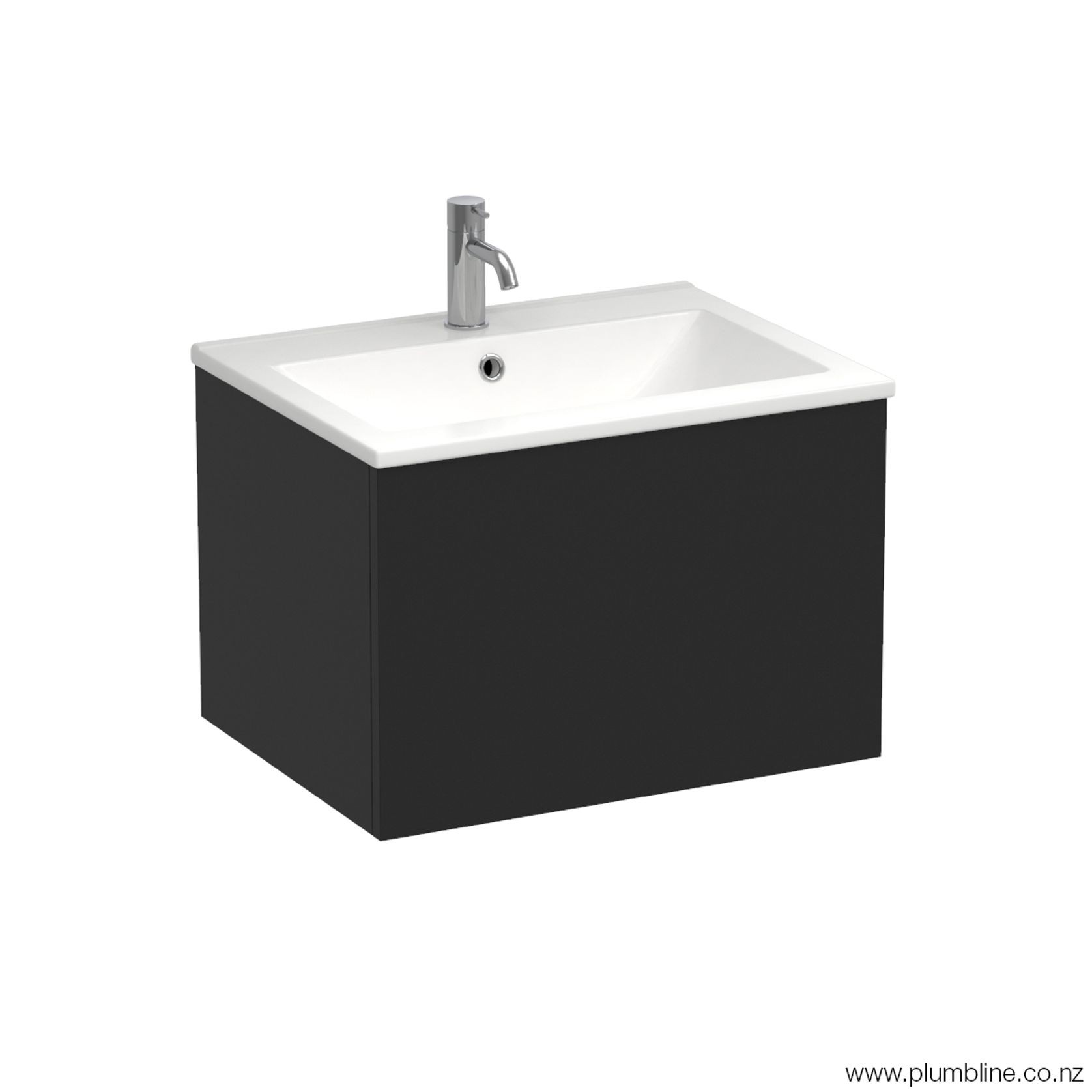 Reflex 600 1 Drawer Wall Vanity gallery detail image