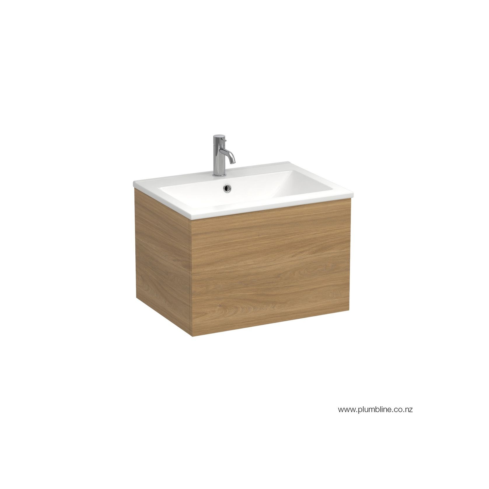 Reflex 600 1 Drawer Wall Vanity gallery detail image