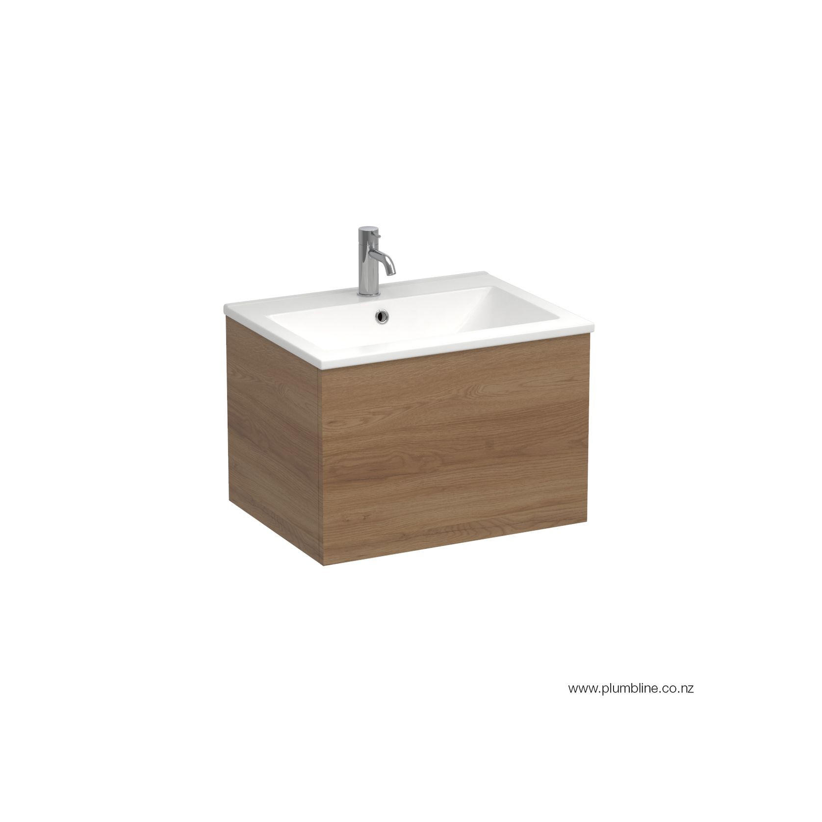 Reflex 600 1 Drawer Wall Vanity gallery detail image