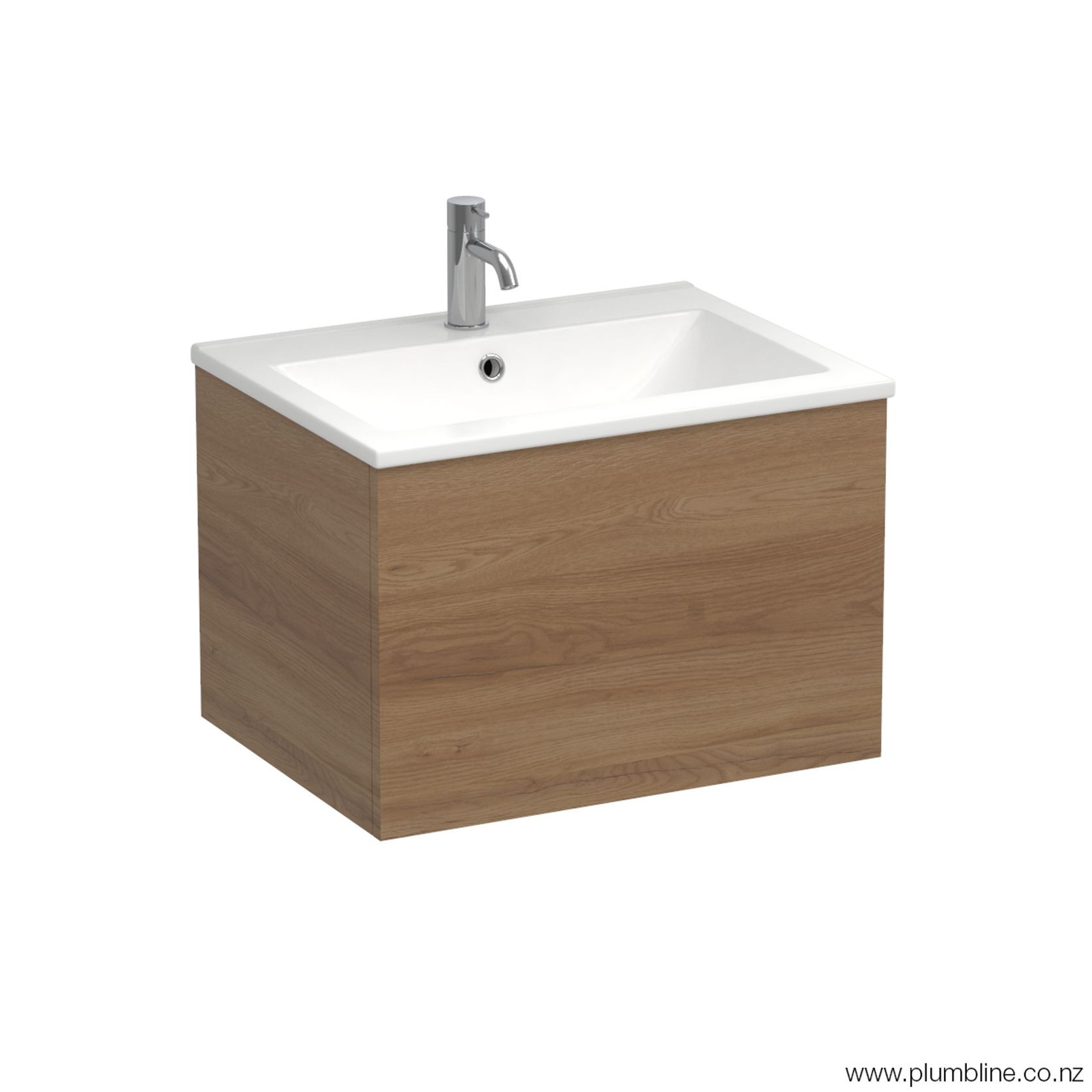 Reflex 600 1 Drawer Wall Vanity gallery detail image