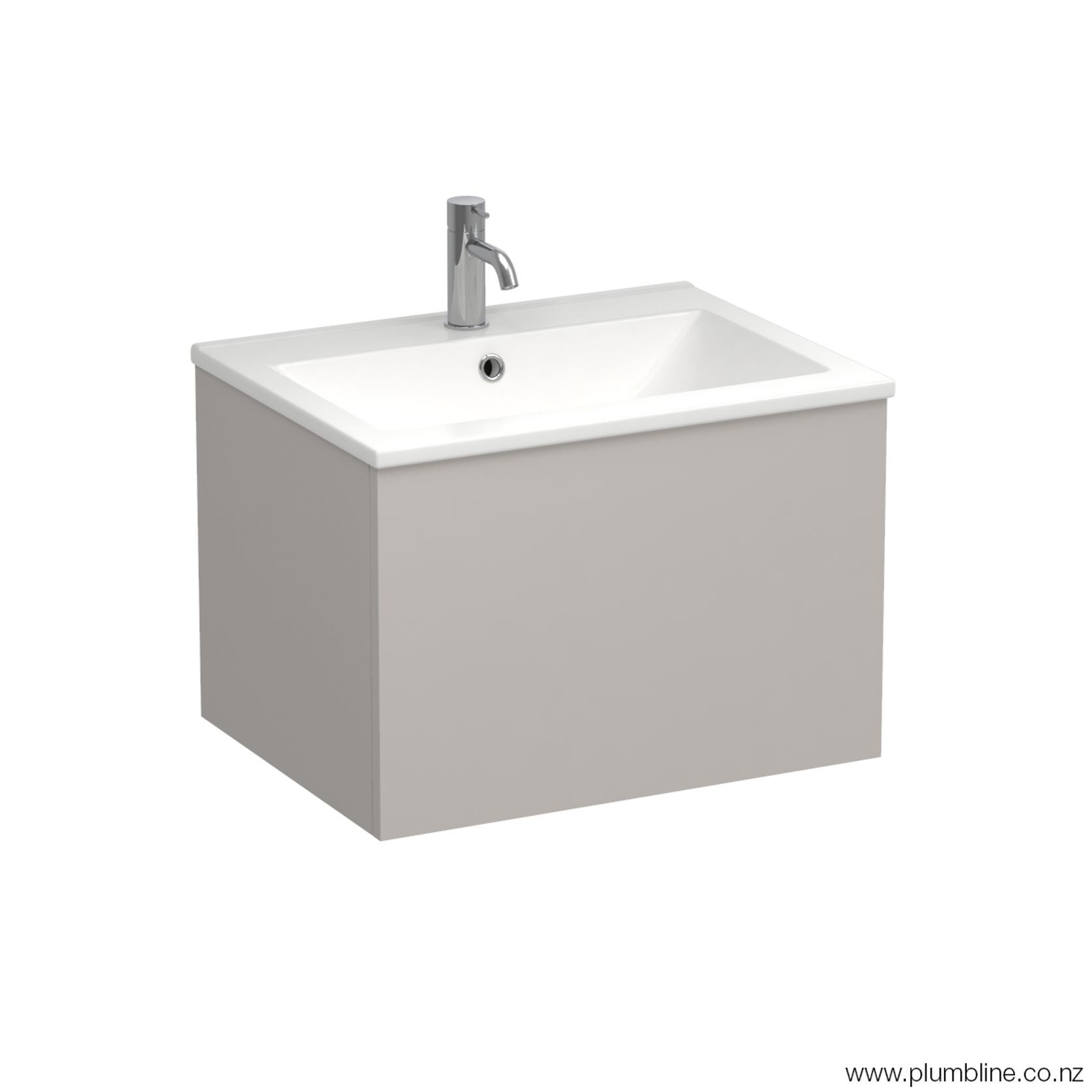 Reflex 600 1 Drawer Wall Vanity gallery detail image
