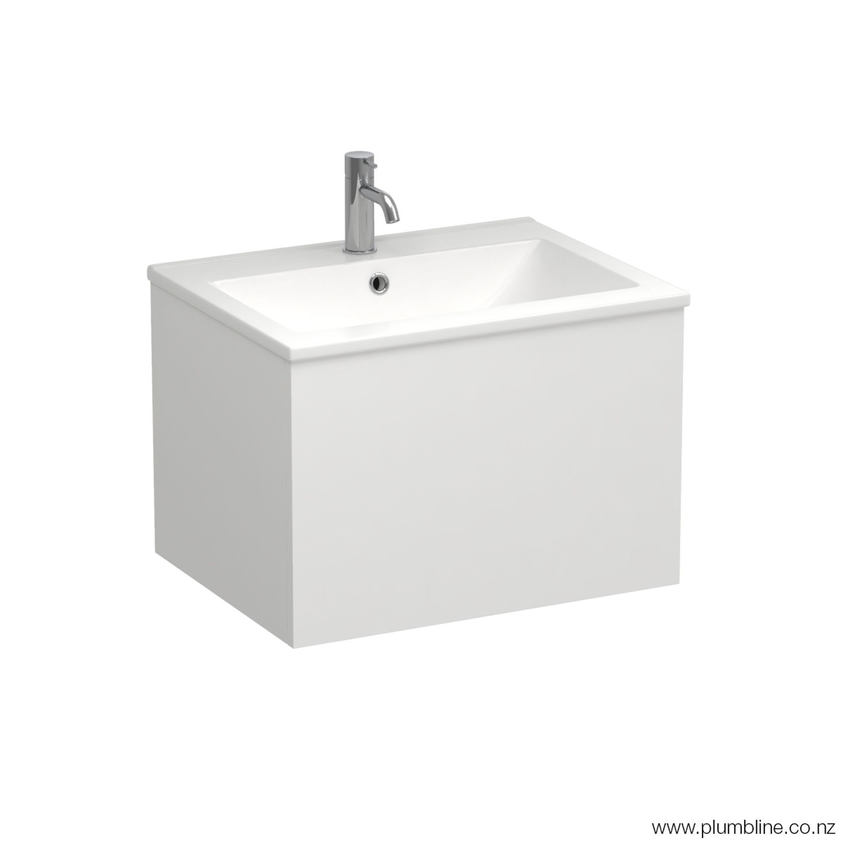Reflex 600 1 Drawer Wall Vanity gallery detail image