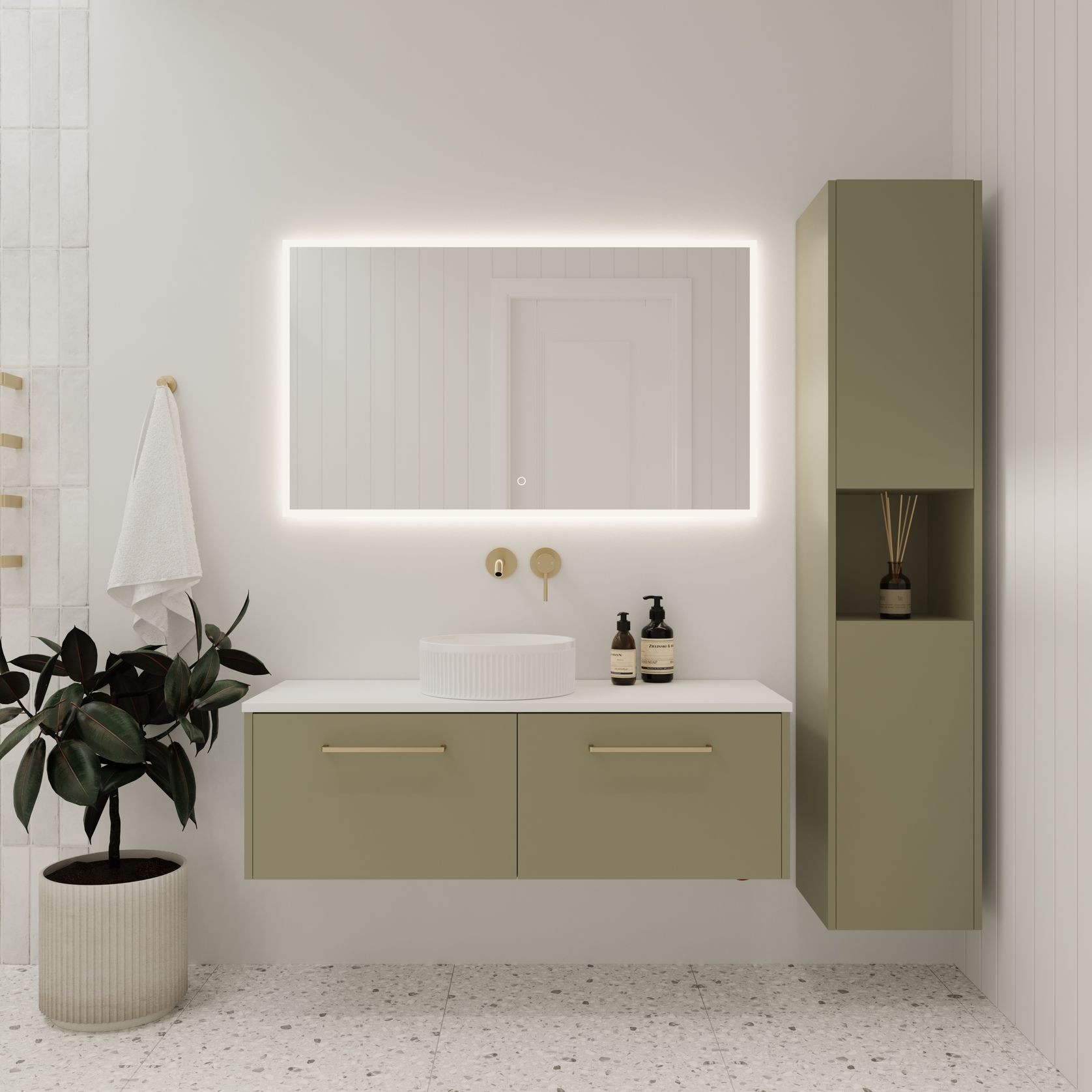 Sahara Luxe Wall Hung Vanity gallery detail image