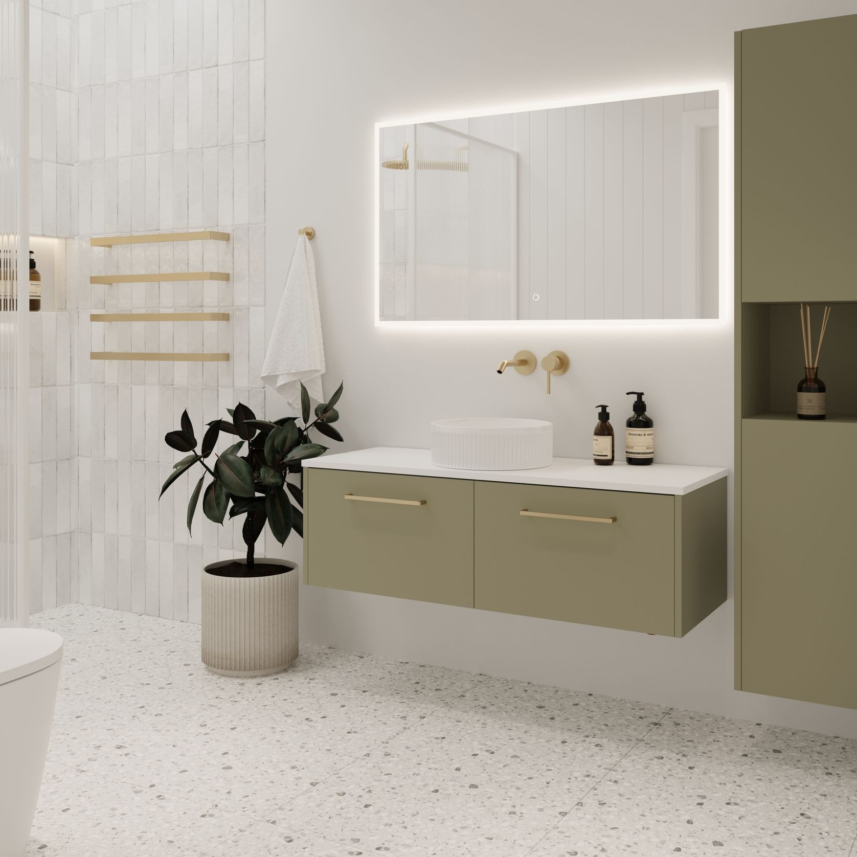 Sahara Luxe Wall Hung Vanity gallery detail image