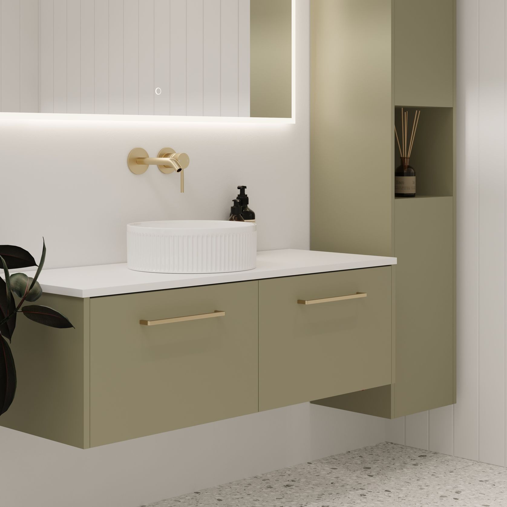 Sahara Luxe Wall Hung Vanity gallery detail image