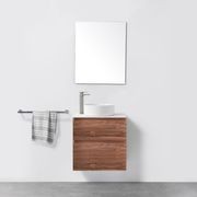 Soft Solid Slim Wall-Hung Vanity, 2 Drawers gallery detail image