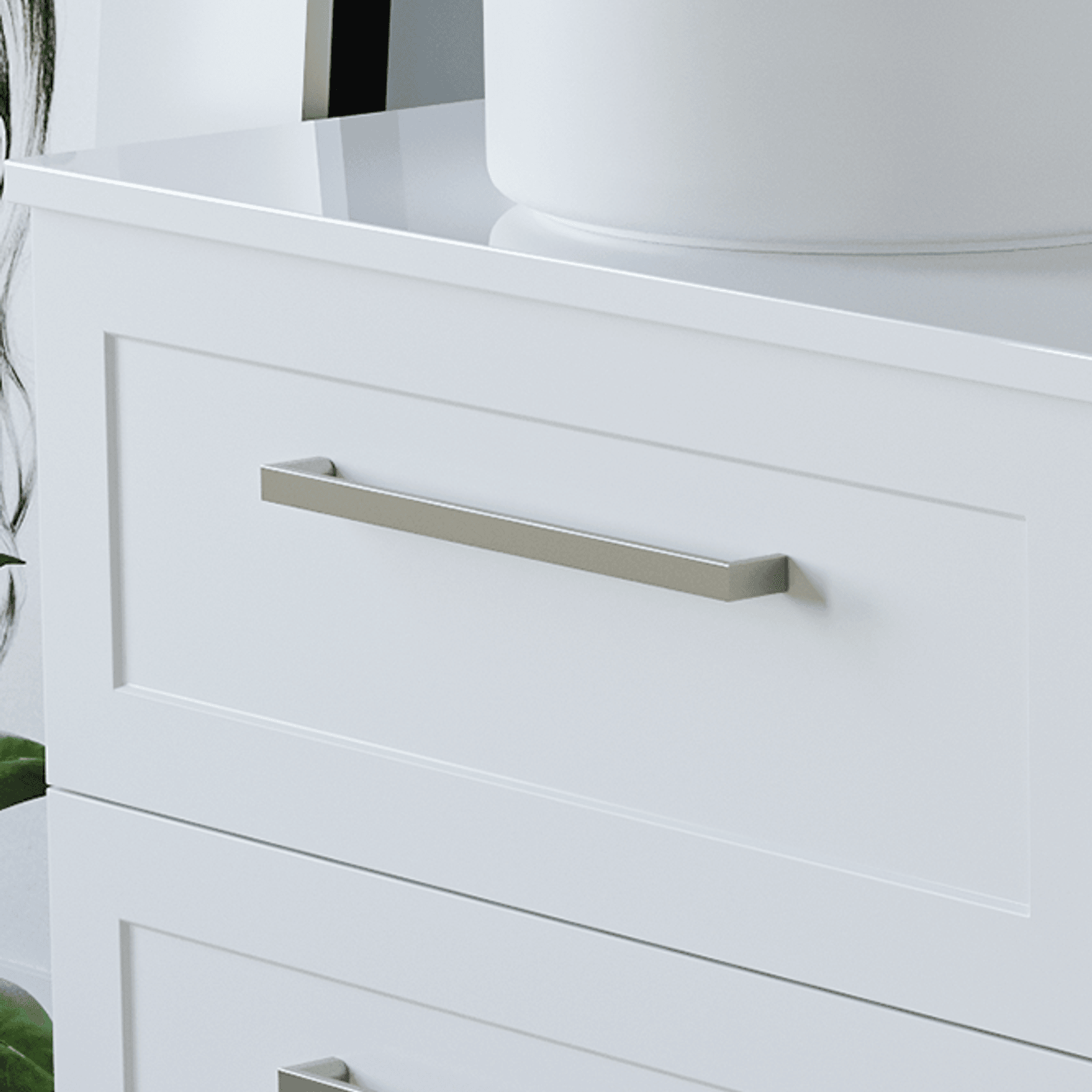 Telaio 1500 Single Left Bowl 4 Drawer Wall Vanity gallery detail image