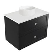 Telaio 750 Single Centre Bowl 2 Drawer Wall Vanity gallery detail image