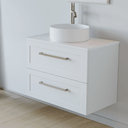 Telaio 750 Single Centre Bowl 2 Drawer Wall Vanity gallery detail image