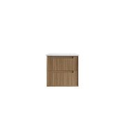 Aulic Voulari Framed Wall Hung 600m Harvest Oak Cabinet gallery detail image