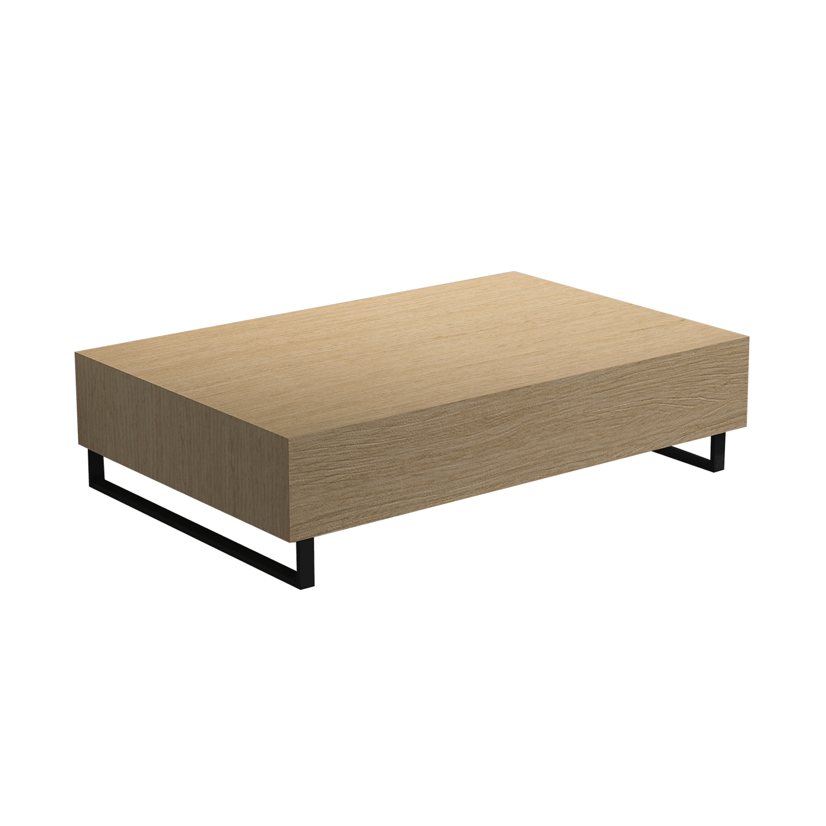 Wall Mount Slab 900 x 460 x 120mm Oak Veneer gallery detail image