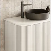 Zahara Curved Fluted Vanity 900mm gallery detail image