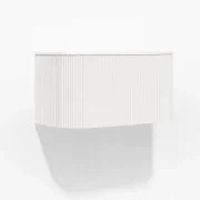 Zahara Curved Fluted Vanity 900mm gallery detail image