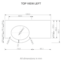 Corian® Vanity Top & Basin 339W gallery detail image