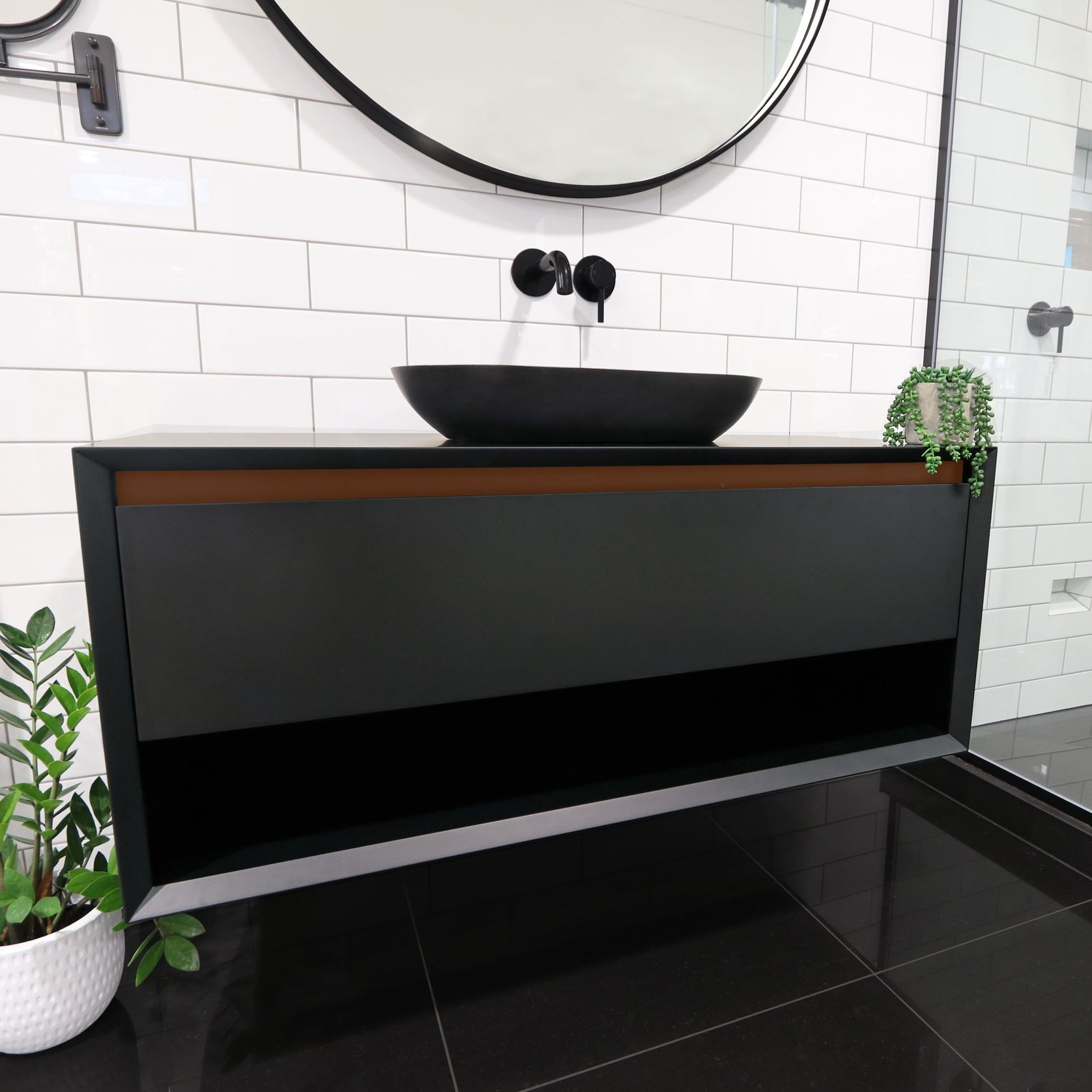 Code Form Waterproof Open Shelf Vanity Range gallery detail image