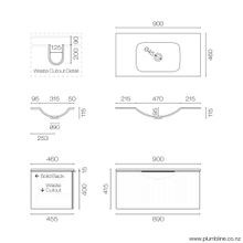 Forma Spio 900 1 Drawer Vanity gallery detail image