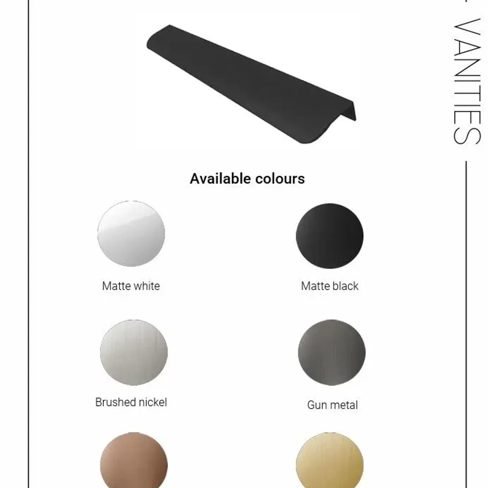 Fifth Avenue Avila Messmate Vanity gallery detail image