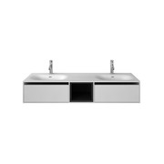 Wall Hung Timber Solid Surface 1500mm Vanity G38488-3 gallery detail image