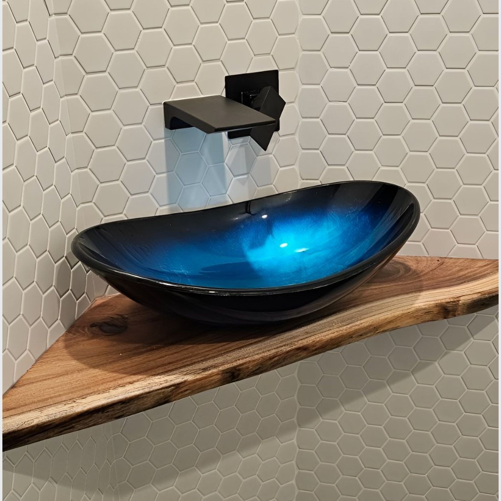 Floating Bathroom Vanity — Tasmanian Blackwood gallery detail image