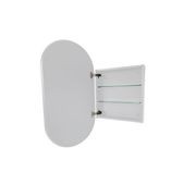 CODE Neo Oval Inset Mirror Cabinet 500 X 950Mm - 2 Colours gallery detail image