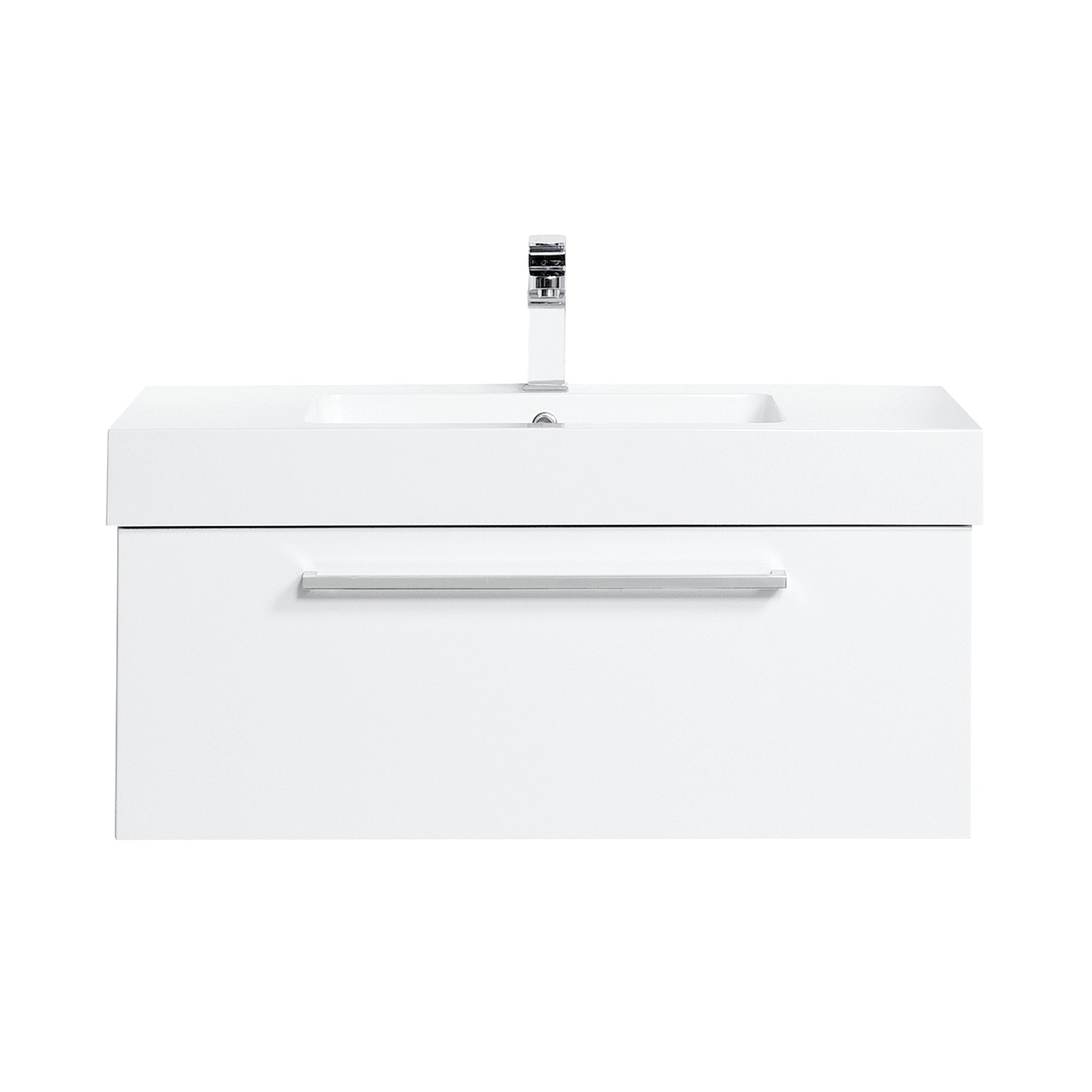 Splash Wall-Hung Vanity, 1 Drawer gallery detail image