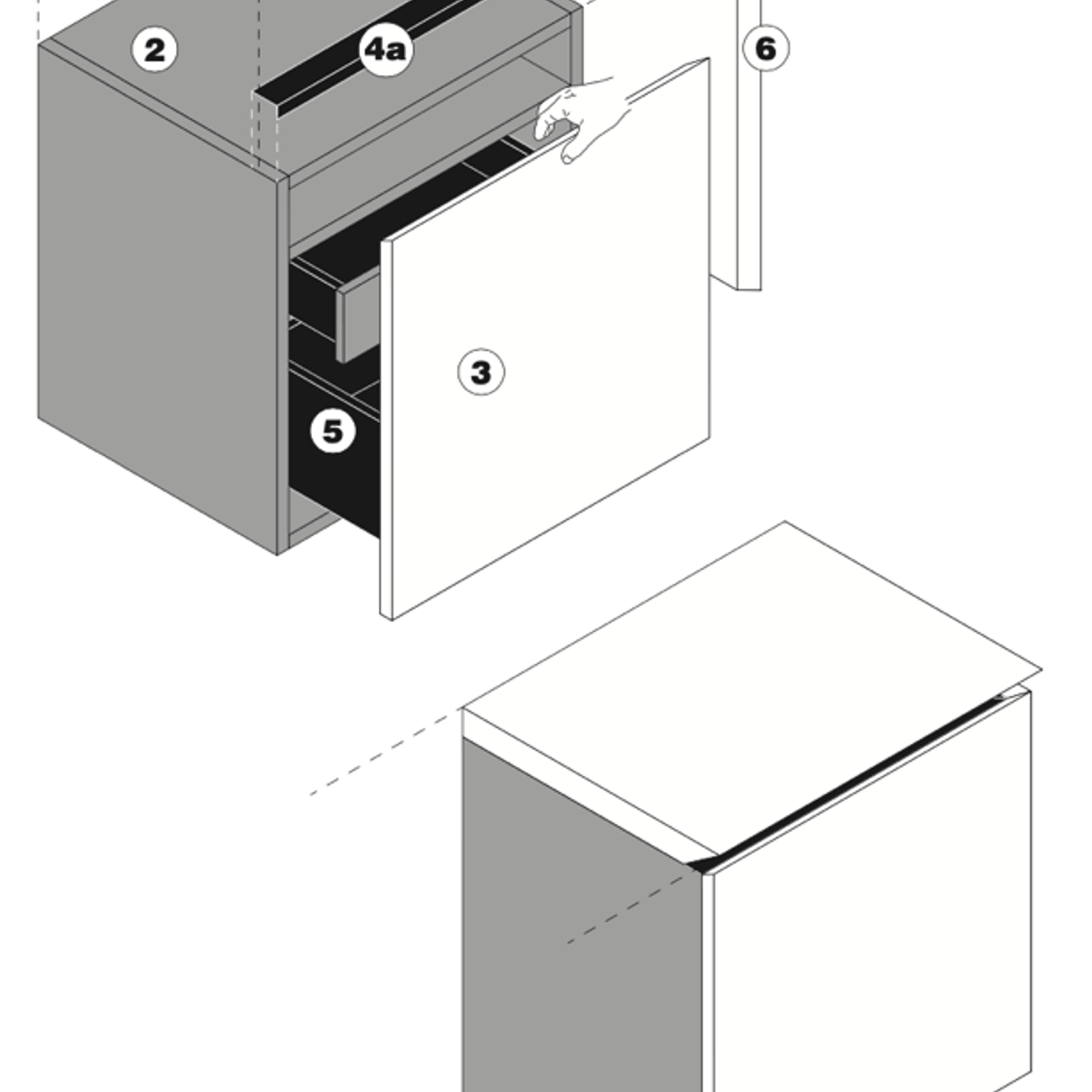 B14 Bathroom System by Boffi gallery detail image