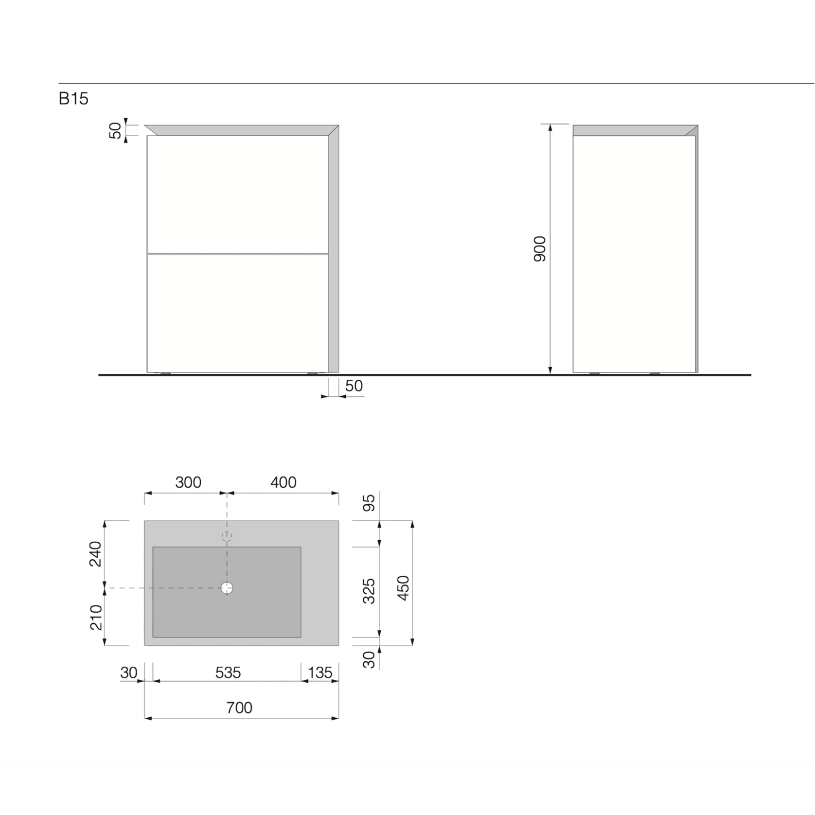 B15 Bathroom System by Boffi gallery detail image
