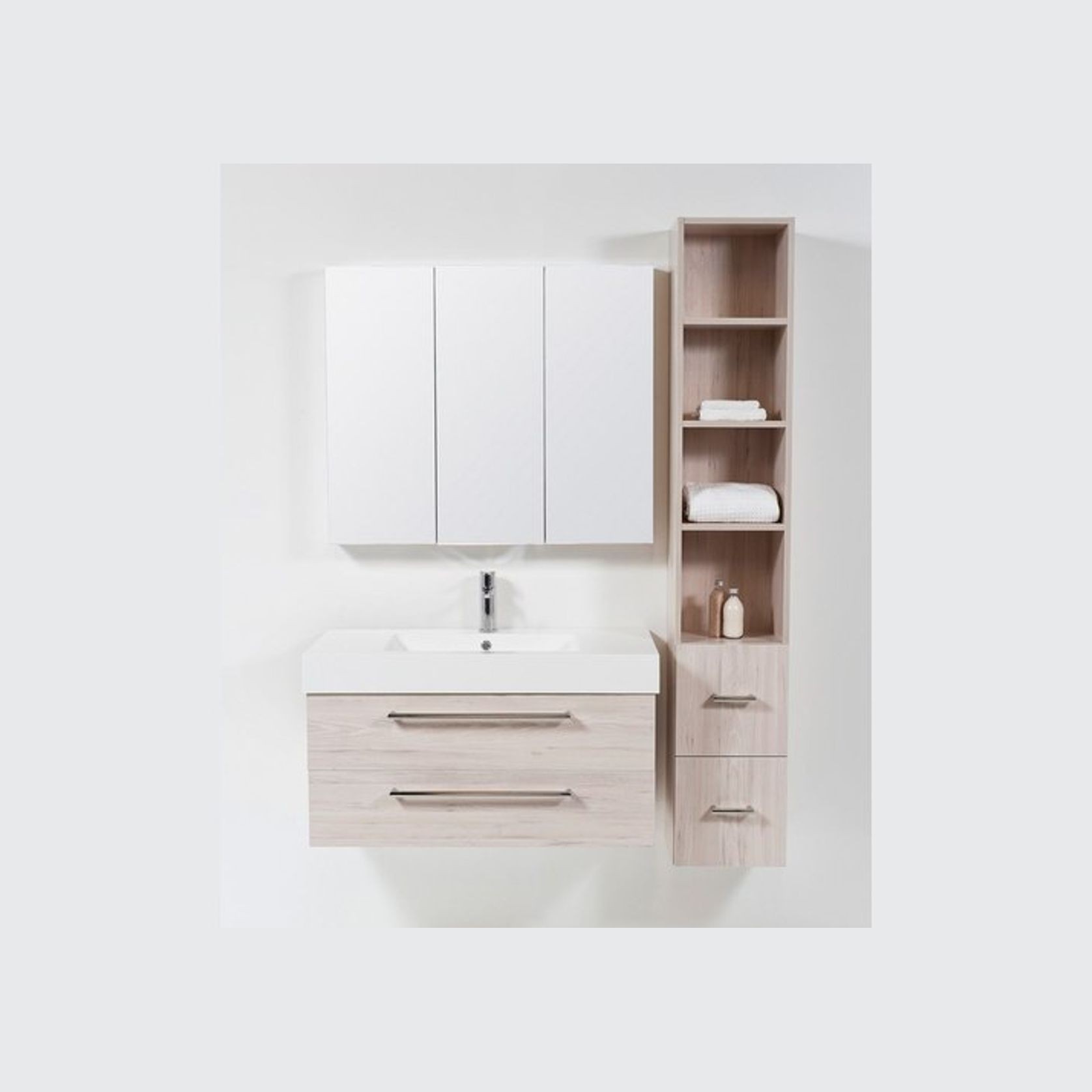 Splash Wall-Hung Vanity, 2 Drawers gallery detail image