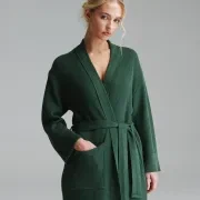 Knitted Cotton Bathrobes gallery detail image