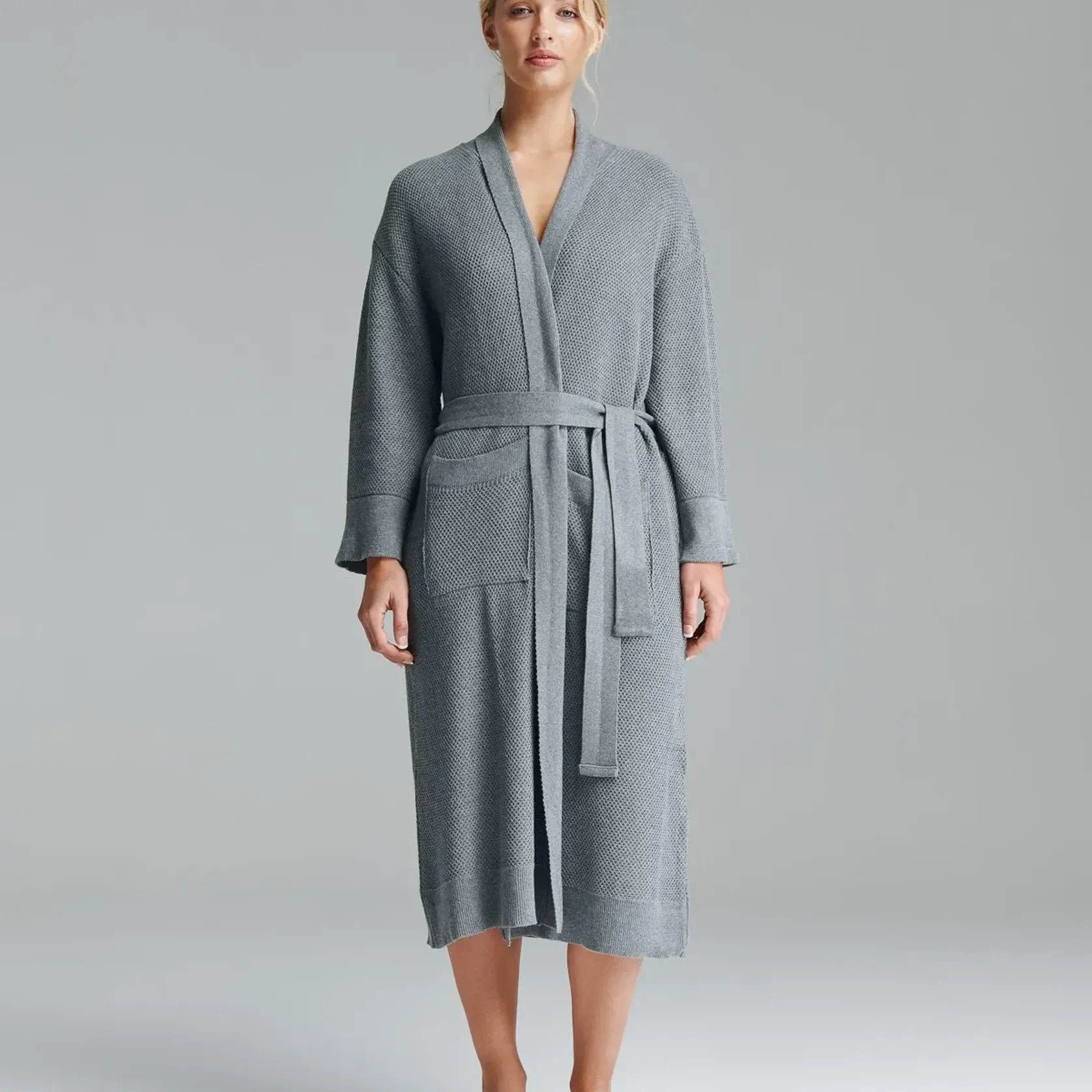 Knitted Cotton Bathrobes gallery detail image