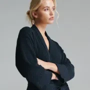 Knitted Cotton Bathrobes gallery detail image