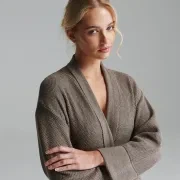 Knitted Cotton Bathrobes gallery detail image