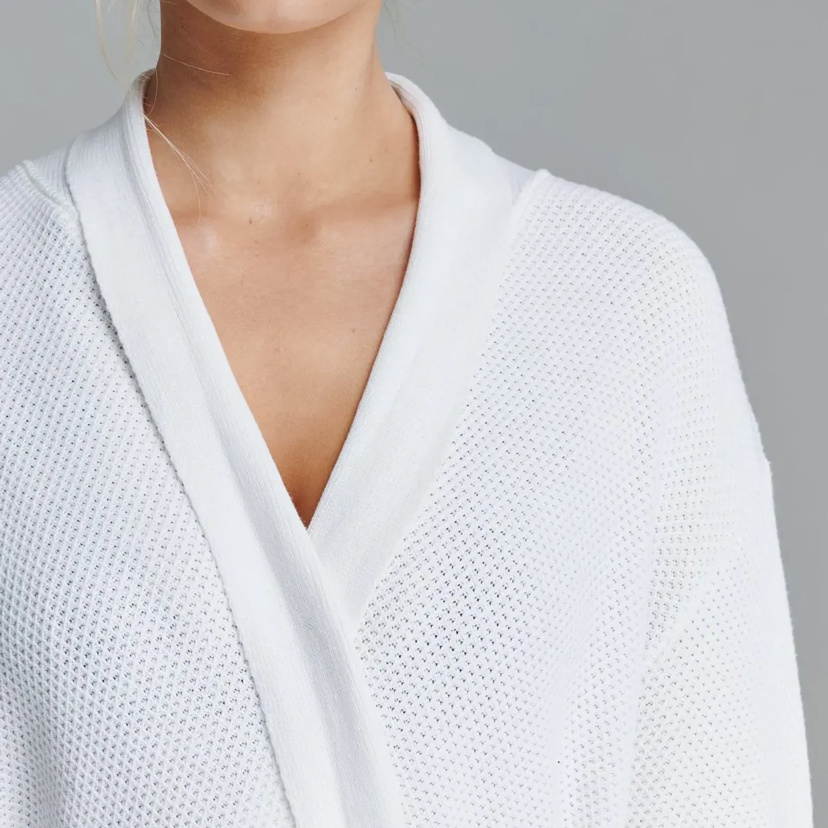 Knitted Cotton Bathrobes gallery detail image