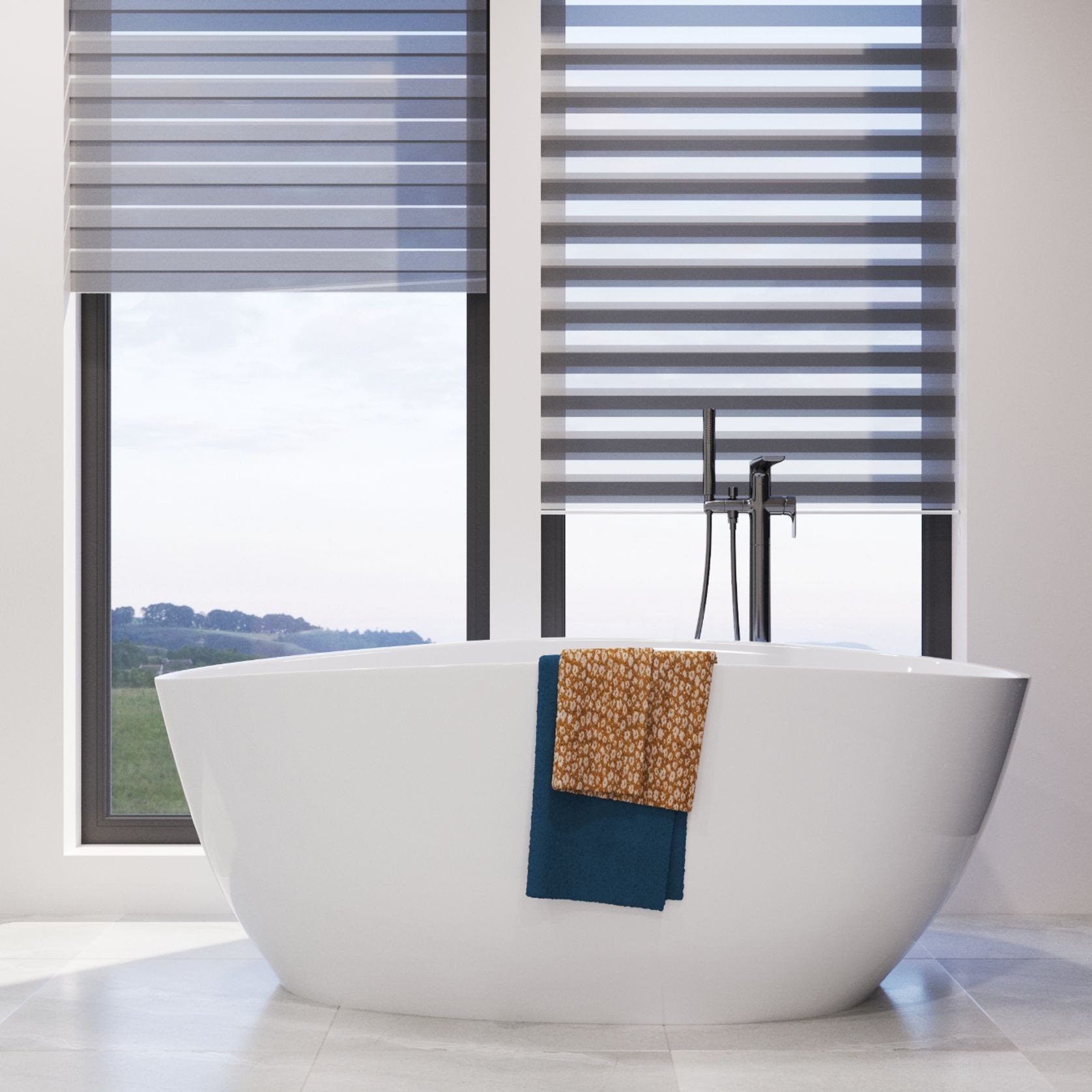 Harper 1700 Freestanding Oval Bath gallery detail image