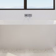 Spencer Back-to Wall Oval Bath gallery detail image