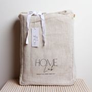 100% French Flax Linen Sheet Set - Natural Oat gallery detail image