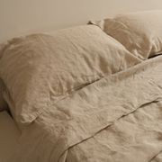 100% French Flax Linen Sheet Set - Natural Oat gallery detail image