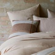 Ravello Linen Flat Sheet - Shell | Weave Home Bed Linen gallery detail image