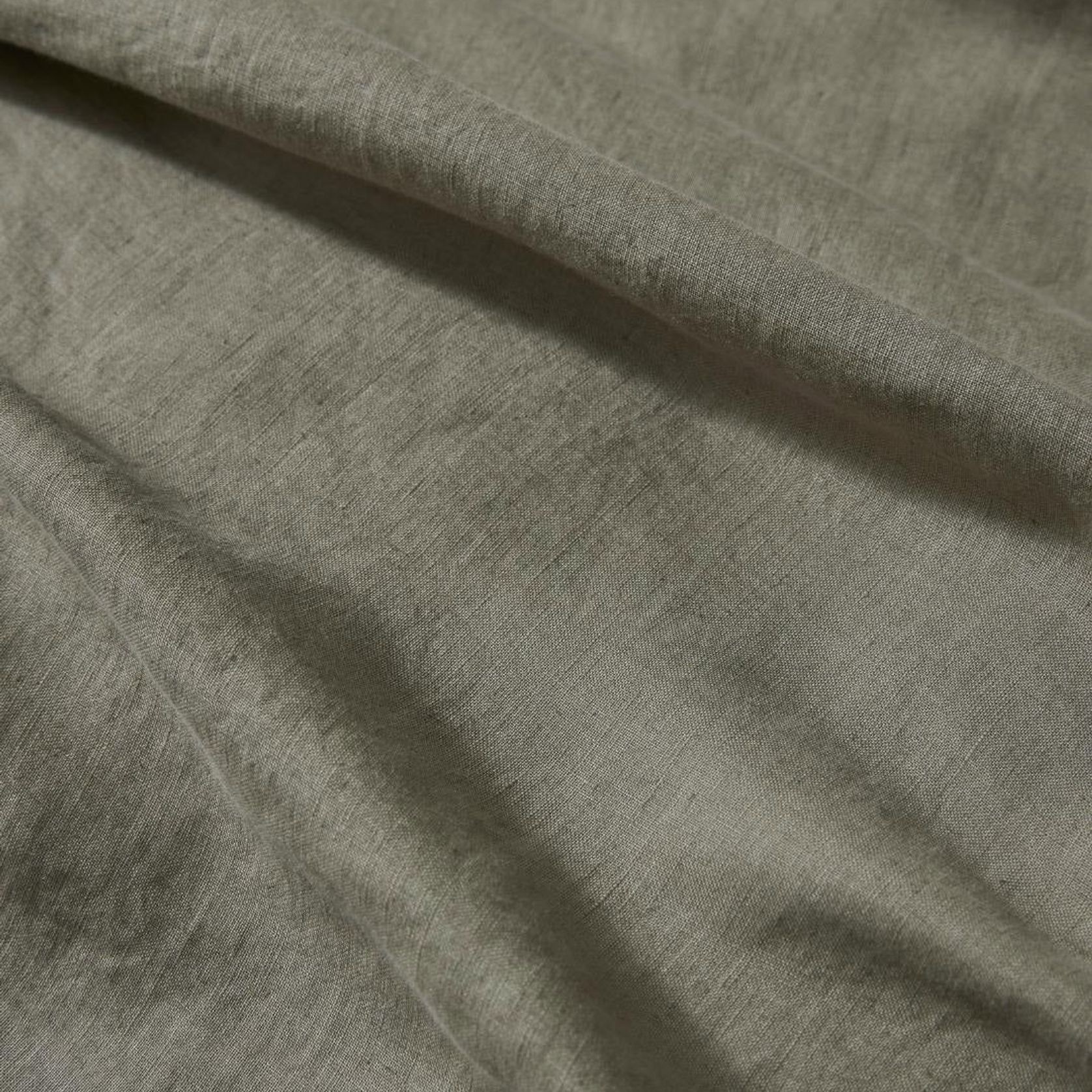 Ravello Linen Flat Sheet - Caper | Weave Home Bed Linen gallery detail image