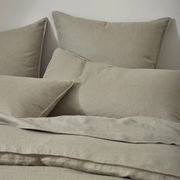 Ravello Linen Flat Sheet - Caper | Weave Home Bed Linen gallery detail image