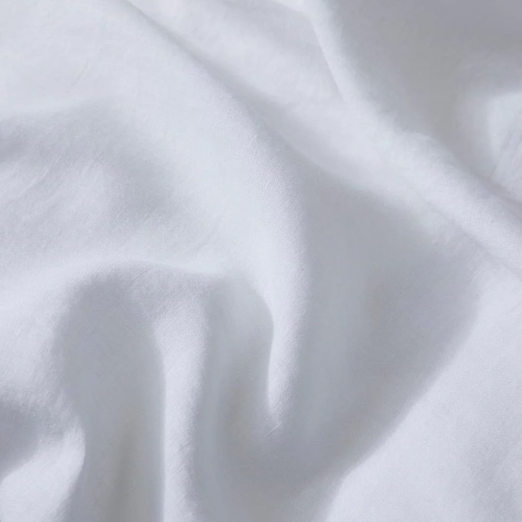 Ravello Linen Flat Sheet - White | Weave Home Bed Linen gallery detail image