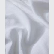 Ravello Linen Flat Sheet - White | Weave Home Bed Linen gallery detail image