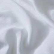 Ravello Linen Flat Sheet - White | Weave Home Bed Linen gallery detail image