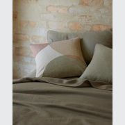 Ravello Linen Flat Sheet - Caper | Weave Home Bed Linen gallery detail image