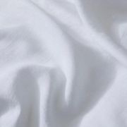 Ravello Linen Fitted Sheet - White | Weave Home Bed Linen gallery detail image